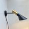 Vintage AJ Wandlampe aus Messing von Arne Jacobsen für Louis Poulsen, 1960er 2