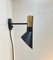 Vintage AJ Wandlampe aus Messing von Arne Jacobsen für Louis Poulsen, 1960er 3