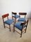 Mid-Century Danish Style Dining Chairs in Mahogany & Rosewood,1960, Set of 4 2