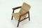 Mid-Century Rattan & Wood Armchair, 1970s 3