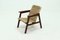 Mid-Century Rattan & Wood Armchair, 1970s 1