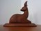 Large Deer in Solid Teak, 1960s, Image 3