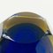 Murano Glass Submerged Diamond Faceted Bowl by Alessandro Mandruzzato, Italy, 1970s 10