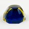 Murano Glass Submerged Diamond Faceted Bowl by Alessandro Mandruzzato, Italy, 1970s 9
