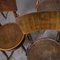 Sillas de comedor de madera curvada de Mundus, años 10. Juego de 6, Imagen 3