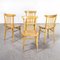 Bentwood Dining Chairs from TON, 1960s, Set of 4 1