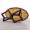 Czech Low Oval Occasional Table from Drevotvar, 1970s, Image 8