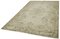 Tapis Beige Vintage, Turquie 3