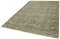 Tapis Beige Vintage, Turquie 3