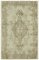 Vintage Turkish Beige Area Rug, Image 1