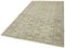 Vintage Turkish Beige Area Rug 2