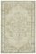 Vintage Turkish Beige Area Rug, Image 1