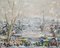 Giorgi Kukhalashvili, Snow in the City, 2022, óleo sobre lienzo, Imagen 1