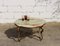 Tavolino da caffè in onice e ottone, Francia, Immagine 4