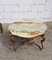 French Onyx Marble & Brass Coffee Table 7