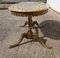 French Oval Marble and Brass Coffee Table 7