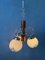 Mid-Century Space Age Murano Glass Pendant Light Ceiling Lamp from Mazzega, 1970s, Image 3