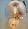 Mid-Century Modern Murano Glass 3-Sphere Chandelier, Italy, 1960s, Image 3