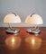 Space Age Mushroom Table Lamp by Luigi Massoni for Guzzini, Set of 2 2
