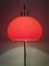 Lámpara de pie Lucerna italiana Mid-Century en rojo de Guzzini, años 60, Imagen 3