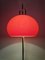 Rote italienische Mid-Century Lucerna Stehlampe von Guzzini, 1960er 3