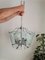 Mid-Century 6-Sided Glass and Metal Chandelier by Fontana Arte for Veca, 1970s, Image 8