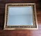 Vintage Baroque Style Framed Mirror with Gold Leaf Frame and Vining Flowers, Image 4