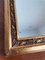 Vintage Baroque Style Framed Mirror with Gold Leaf Frame and Vining Flowers, Image 3