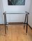 Mid-Century Wood and Glass Console Table, Italy, 1960s 1