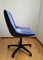 Fauteuil Pivotant Mid-Century avec Roulettes, Yougoslavie, 1980s 2