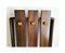 Mid-Century Modern Framed Wooden Panel Wall Coat Hanger, Image 3