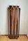 Mid-Century Modern Framed Wooden Panel Wall Coat Hanger 1