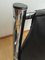 Vintage German Lowrise Lounge Chair in Chrome and Faux Leather 7