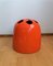 Mid-Century Modern Italian Space Age Dedalo Umbrella Stand in Orange Plastic from Studio Artemide Milano, 1960s 1