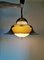 Mid-Century Italian Space Age Ufo Pendant Light in Plastic and Metal, 1960s 4