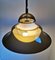 Mid-Century Italian Space Age Ufo Pendant Light in Plastic and Metal, 1960s 3