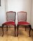 French Provincial Style Dining Chairs in Rattan, Set of 2 1