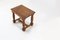 Antique Oak Wooden Side Table, 1850s, Image 2