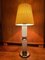 Vintage Space Age White Chrome Table Lamp, 1970s 13