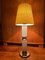 Vintage Space Age White Chrome Table Lamp, 1970s, Image 13