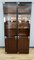 Cambridge Column Bookcase Cabinet with Glass by Marco Zanuso for Arflex, Italy, 1960s, Set of 2 1
