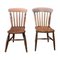 Walnut Windsor Chairs, Set of 2 1