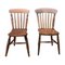 Walnut Windsor Chairs, Set of 2, Image 1