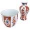 Vase and Cache-Pot in Porcelain from Bareuther Waldsassen, Set of 2 1