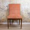 Spanish Chair in Walnut with Velvet Pink Seat, 1940s, Image 6