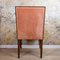 Spanish Chair in Walnut with Velvet Pink Seat, 1940s 4