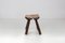 Rustic Wooden Stool, 1900s 1