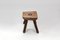 Rustic Wooden Stool, 1900s, Image 2