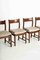 Teak and Brass Dining Room Chairs by Ilmari Tapiovaara for La Permanente Mobili Cantù, Italy, 1970s, Set of 6, Image 4