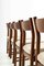 Teak and Brass Dining Room Chairs by Ilmari Tapiovaara for La Permanente Mobili Cantù, Italy, 1970s, Set of 6 3